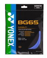 Yonex Badmintonsaite BG65 (Allround+Haltbarkeit) lavender Set 10m