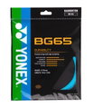 Yonex Badmintonsaite BG65 (Allround+Haltbarkeit) türkisblau Set 10m