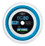 Yonex Badminton String BG80 (Control + Touch) light blue 200m reel