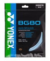 Yonex Badmintonsaite BG80 (Kontrolle+Touch) himmelblau 10m Set