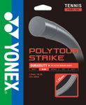 Yonex Tennissaite Poly Tour Strike (Haltbarkeit+Kontrolle) grau 12m Set