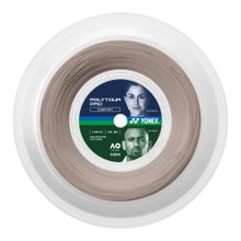 Yonex Tennissaite Poly Tour Pro (Haltbarkeit+Touch) warmes grau 200m Rolle