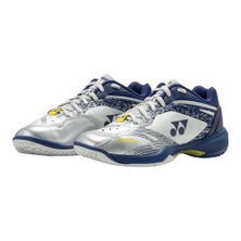 Buty do badmintona Yonex Power Cushion 65 Z4 VA (Wersja Viktora Axelsena) 2 2026 srebrno/granatowe damskie