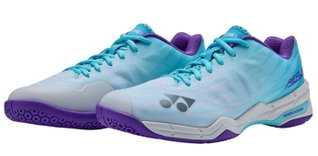 Yonex Badmintonschuhe Aerus X2 (Leichtigkeit) 2025 hellblau/violett Herren