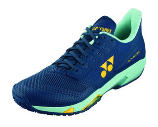 Yonex Tennis Shoes Power Cushion AD-ACCEL Clay/Sand Court/Lightweight Blue Men's