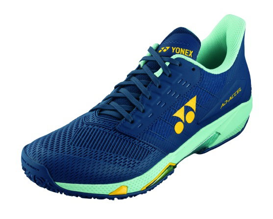 Yonex Tennis Shoes Power Cushion AD-ACCEL Clay/Sand Court/Lightweight Blue Men's