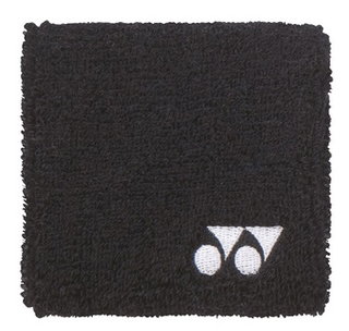 Yonex Wristband with Yonex Logo 2024 10x8cm black single unit