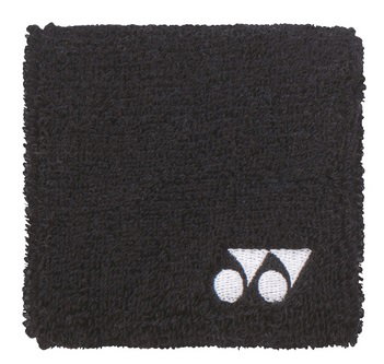 Yonex Wristband with Yonex Logo 2024 10x8cm black single unit