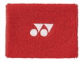Yonex Schweissband Handgelenk Yonex Logo Mitte 10x8cm rot 1er