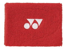 Yonex Schweissband Handgelenk Yonex Logo Mitte 10x8cm rot 1er