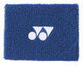 Yonex Schweissband Handgelenk Yonex Logo Mitte 10x8cm blau/weiss 1er