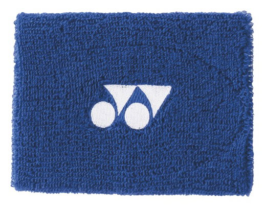 Yonex Schweissband Handgelenk Yonex Logo Mitte 10x8cm blau/weiss 1er