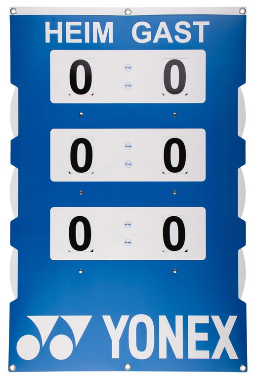 Yonex Tennis Scoreboard - German - 60x90x10cm