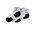 Yonex Sportsocken Ankle Indoor weiss/schwarz Herren - 3 Paar