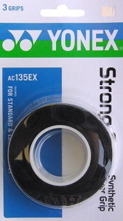 Yonex Overgrip Strong 0.6mm czarny 3 szt.
