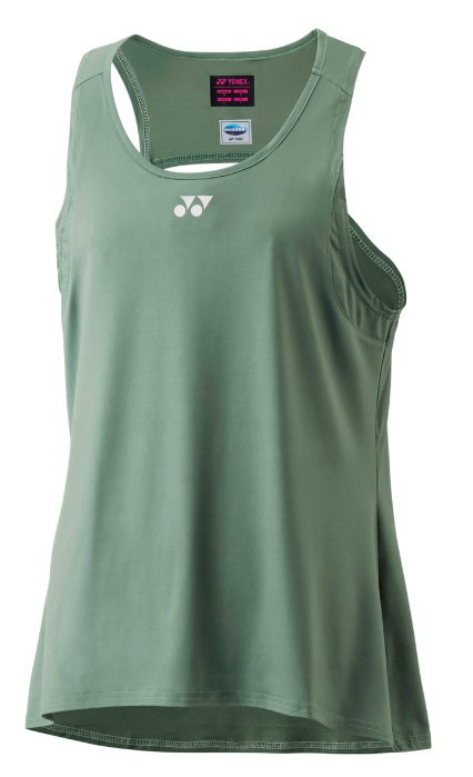 Yonex Tennis-Tank Practice 2024 olivegrün Damen