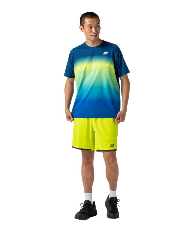 Yonex Sport-Tshirt Practice Graphic 16843 (100% Polyester) 2026 indogoblau Herren