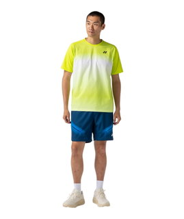Yonex Sport-Tshirt Practice Graphic 16843 (100% Polyester) 2026 fresh limegrün Herren