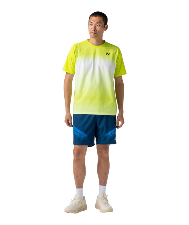 Yonex Sport-Tshirt Practice Graphic 16843 (100% Polyester) 2026 fresh limegrün Herren