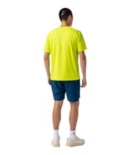 Yonex Sport T-shirt Practice Graphic 16843 (100% Polyester) 2026 fresh lime green Men's