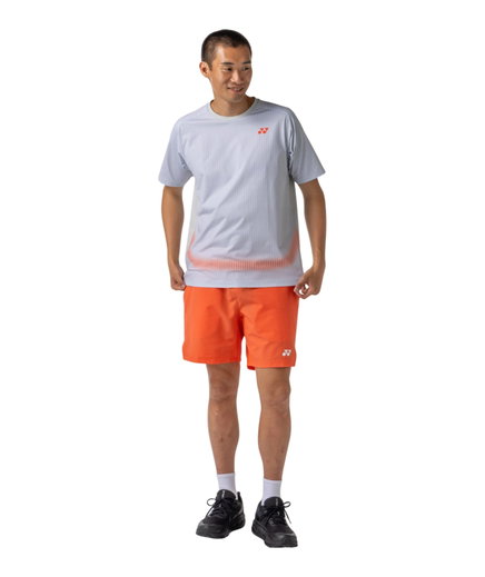 Yonex Sport-Tshirt Practice 16844 (100% Polyester) 2026 silbergrau Herren