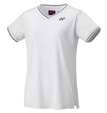 Yonex Sport-Tshirt Crew Neck Wimbledon 2024 weiss Damen
