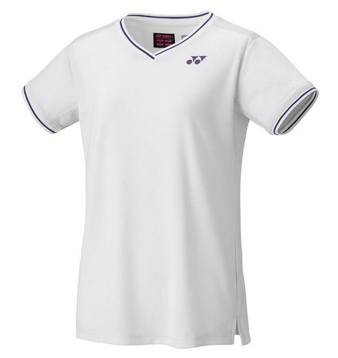 Yonex Sport-Tshirt Crew Neck Wimbledon 2024 weiss Damen