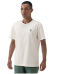 Yonex Sport-Tshirt Nature (Baumwolle) 2024 offweiss Herren
