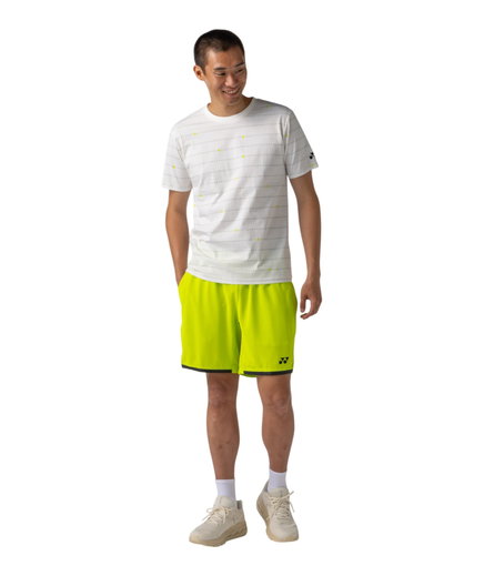 Yonex Sport-Tshirt Practice 16840 (100% Baumwolle) 2026 weiss Herren