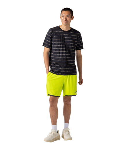 Yonex Sport-Tshirt Practice 16840 (100% Baumwolle) 2026 schwarz Herren