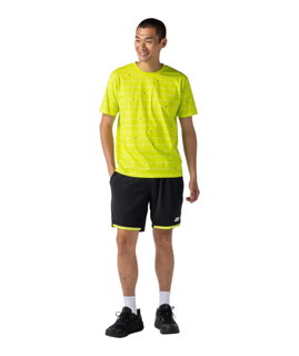 Yonex Sport-Tshirt Practice 16840 (100% Baumwolle) 2026 fesh limegrün Herren