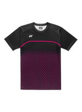 Yonex Sport T-shirt Practice Print 16861 (100% Polyester) 2026 black men's