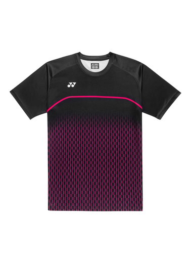 Yonex Sport-Tshirt Practice Print 16861 (100% Polyester) 2026 schwarz Herren