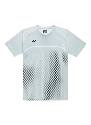 Koszulka sportowa Yonex Practice Print 16861 (100% poliester) 2026 srebrnoszara męska
