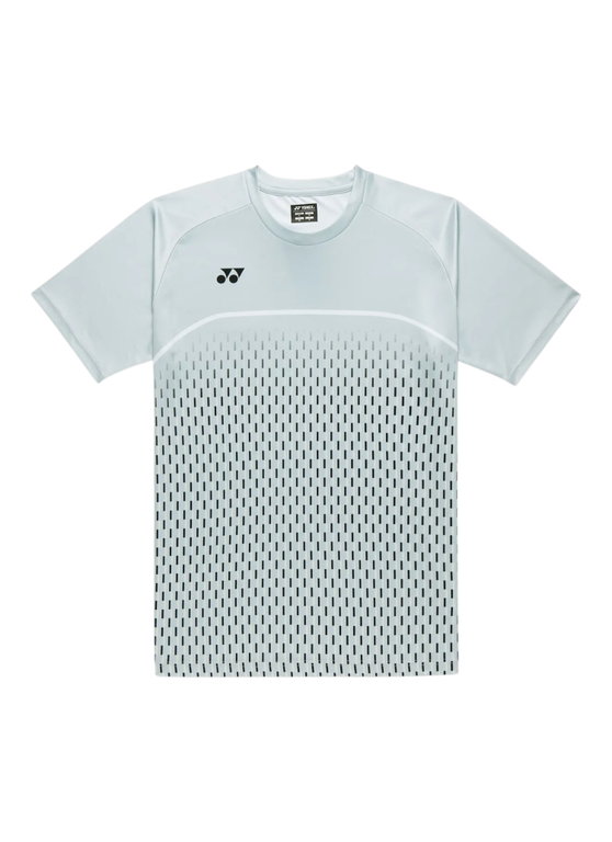 Yonex Sport-Tshirt Practice Print 16861 (100% Polyester) 2026 silbergrau Herren