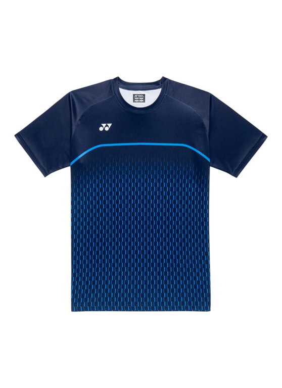 Yonex Sport T-shirt Practice Print 16861 (100% Polyester) 2026 navy blue Men's