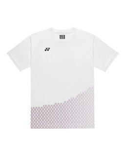 Yonex Sport T-shirt Practice Print 16863 (100% Polyester) 2026 white Men's