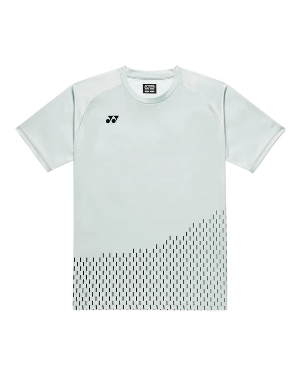 Yonex Sport-Tshirt Practice Print 16863 (100% Polyester) 2026 silbergrau Herren