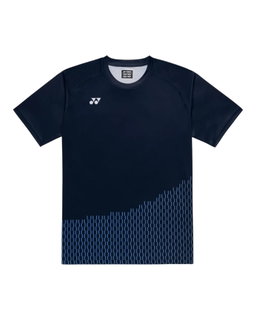 Yonex Sports T-shirt Practice Print 16863 (100% Polyester) 2026 navy blue Men's