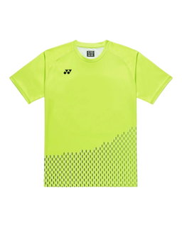 Yonex Sport T-shirt Practice Print 16863 (100% Polyester) 2026 fresh lime green Men's