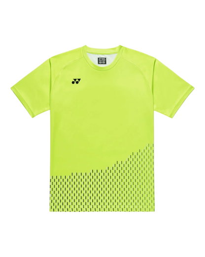 Yonex Sport-Tshirt Practice Print 16863 (100% Polyester) 2026 fresh limegrün Herren