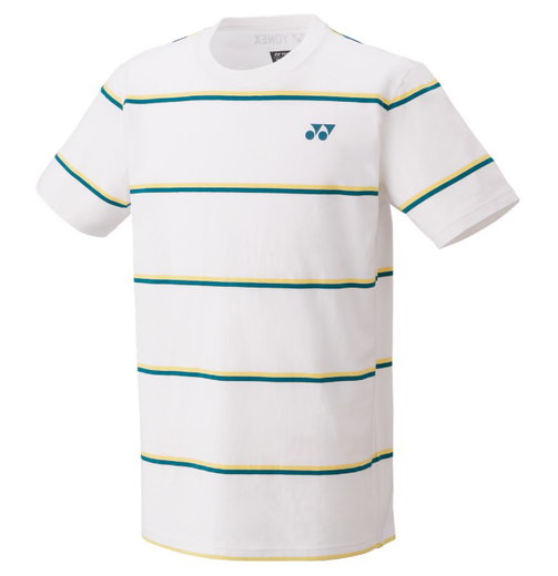 Yonex Sport-Tshirt Practice (100% Baumwolle) 2024 weiss Herren