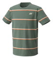 Yonex Sport-Tshirt Practice (100% Baumwolle) 2024 olivegrün Herren