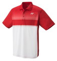 Yonex Polo Club Team rot/weiss Jungen