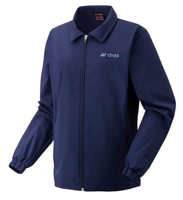 Yonex Trainingsjacke Warm-Up Anzugjacke mit Kragen Club Team 2025 marineblau Damen