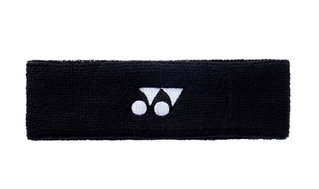 Yonex Stirnband Logo schwarz - 1 Stück