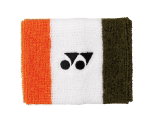 Yonex Schweissband Handgelenk Stripe 11x8cm weiss 1er