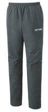 Yonex Training Pants Pant Practice (100% Polyester) long 2024 slate gray Men