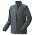 Yonex Trainingsjacke Practice (100% Polyester) 2024 slategrau Herren