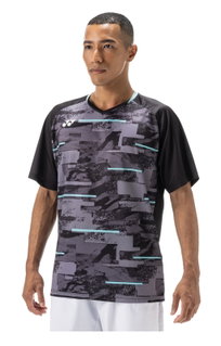 Yonex Sport-Tshirt Crew Neck Club Team 2024 schwarz Herren